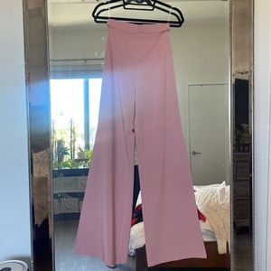 Nookie Split Pink Wide Leg Pant